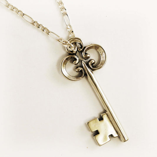 Key Necklace | Sterling Silver Key Necklace | Original Design