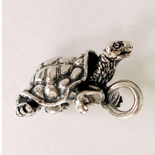 Sterling Silver Galapagos Tortoise Pendant | Sterling Silver Galapagos Tortoise Pendant