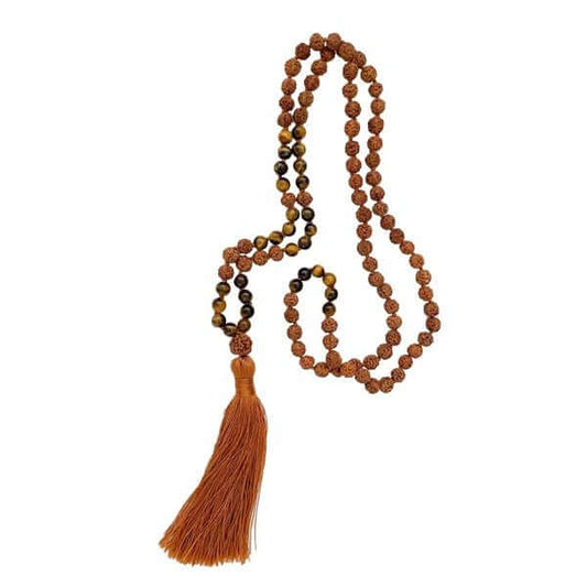 Handmade AMBER MALA Necklace for Spiritual Journeying | Handmade Amber Mala Necklace | Spiritual Growth