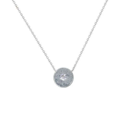 WHITE DIAMOND NECKLACE | White Diamond Necklace | Symbol of Love & Strength